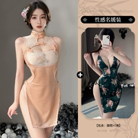 Розовый [сексуальный древний стиль Cheongsam] + [сексуальная одежда знаменитостей]
