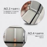 20 Портативные высокие сигаретные ящики мужская кожаная анти -дапюрная анти -мостера -сигаретные личностные подарочные зажимы сигарет сигарет