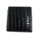 20 Портативные высокие сигаретные ящики мужская кожаная анти -дапюрная анти -мостера -сигаретные личностные подарочные зажимы сигарет сигарет