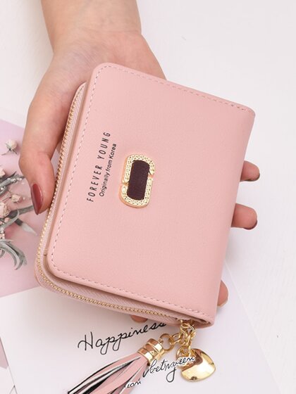 小钱包女士2025新款零钱包学生可爱女款二合一卡包女一体包收纳包