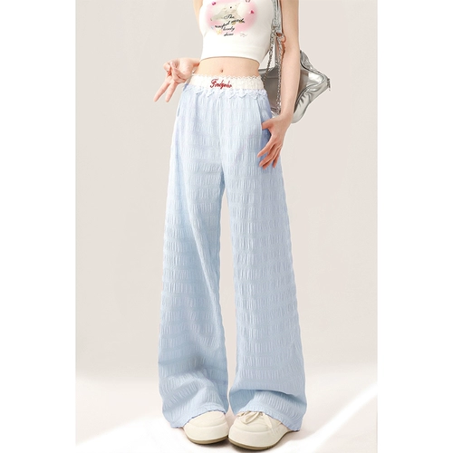 cuwu Тонкие бамбуковые кружевные штаны, кружевное платье, по фигуре