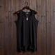 Đơn giản áo vest nam xu hướng phiên bản Hàn Quốc của áo thun không tay hoang dã cotton lỏng áo vest nền tảng áo lót - Áo vest cotton áo khoác nam thu đông