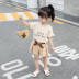 2019 bé gái tay ngắn 1 hè 0 hè 2 bé mặc 3 năm rưỡi phiên bản Hàn Quốc của bộ đồ thời trang nữ mới thủy triều cho bé - Phù hợp với trẻ em quần áo bé trai Phù hợp với trẻ em