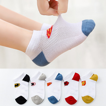 Boy socks summer thin childrens boat Socks spring and autumn cotton mesh breathable boy girl baby tide socks summer