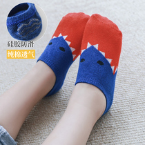 Childrens socks summer thin shallow invisible boat Socks boys spring and autumn cotton low-top socks children spring and summer non-slip