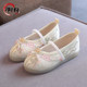 Hanfu shoes, girls' embroidered shoes, children's cloth shoes, Chinese style baby performance shoes, ancient costumes, ancient style shoes, children's shoes new