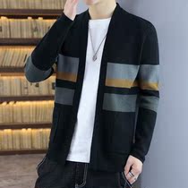 Jeffani Peisse Jeron official flagship store Weizhi Chao brand mens knitted cardigan sweater students Autumn New