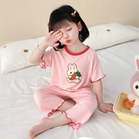 Летняя тонкая детская пижама