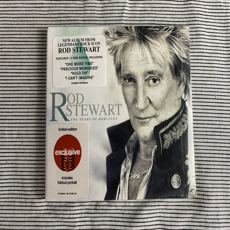 Немецкая версия нераспечатанного диска Rod Stewart-The Tears of Hercules Изображение 1