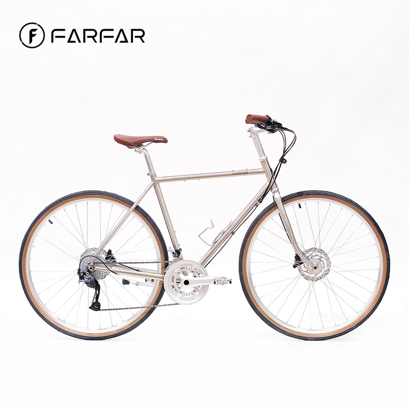 Farfar Traveler Ii Ft2 Chrome-Molybdenum Steel Long-Distance Travel Bicycle Thru-Axle Disc Brake