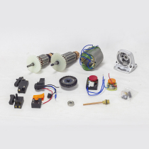 Bearing polishing machine accessories rotor stator switch speed regulator carbon brush gear head shell button