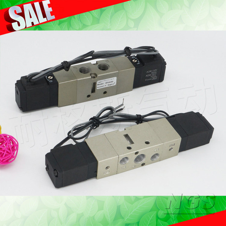 Supply Pneumatic Five-port Solenoid Valve VF3130 3230 3330 3430 3530-3 4 5GB DB-02