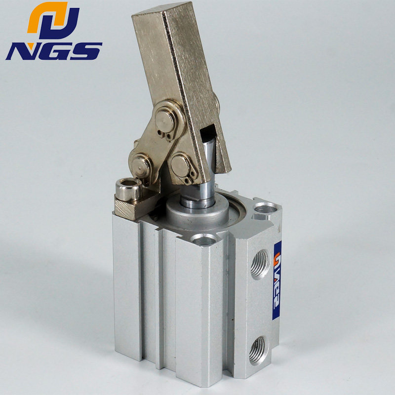 Pneumatic small lever cylinder tool mold pressing clamping clamp ALC25JGL32 40 50 63 63 80