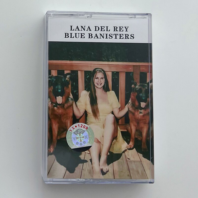 Tape Lana Del Rey Blue Banisters is a new ununscripted lyrics