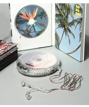 Spot Full Transparency CD Machine With Body Listen Player Portable album EXO Pink ROSE Park Caiying