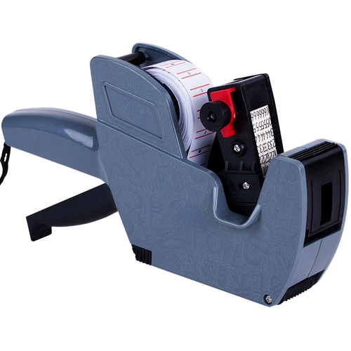 Deli 7504 Одиночный ценовой машинный компьютер супермаркет ценой ценовой машины Руководство для машины малая цена полностью автоматическая ручная марка