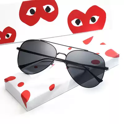 Kawakubo Rei toad glasses 2019 new men's sunglasses pilot glasses driving polarized sunglasses female 3916