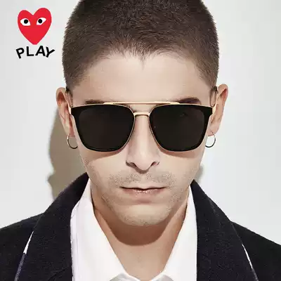 Kawakubo Rei 2019 new ultra-light and tough toad glasses sunglasses men's square myopia polarized sunglasses women 2073