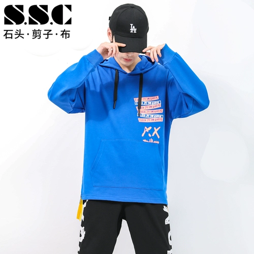 石头剪子布 Детская осенняя толстовка для мальчиков, в западном стиле, 12 лет, подходит для подростков