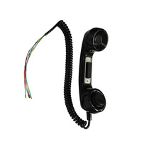 PPT switch telephone handle industrial grade riot-proof dust-proof and waterproof telephone handset