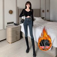 Синий размытый тонкий бархат