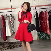 Mẫu mùa xuân châu Âu 2019 phụ nữ mới váy đen Hồng Kông hương vị retro chic váy nhỏ nước hoa đầm nữ - váy đầm váy ngắn