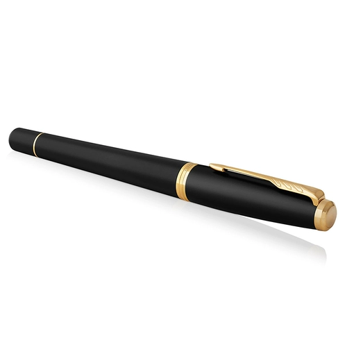 Parker Urban Scrub Black Pole Gold Pink Pen Pen Gift Gift High -Fend Business Firmature ручка