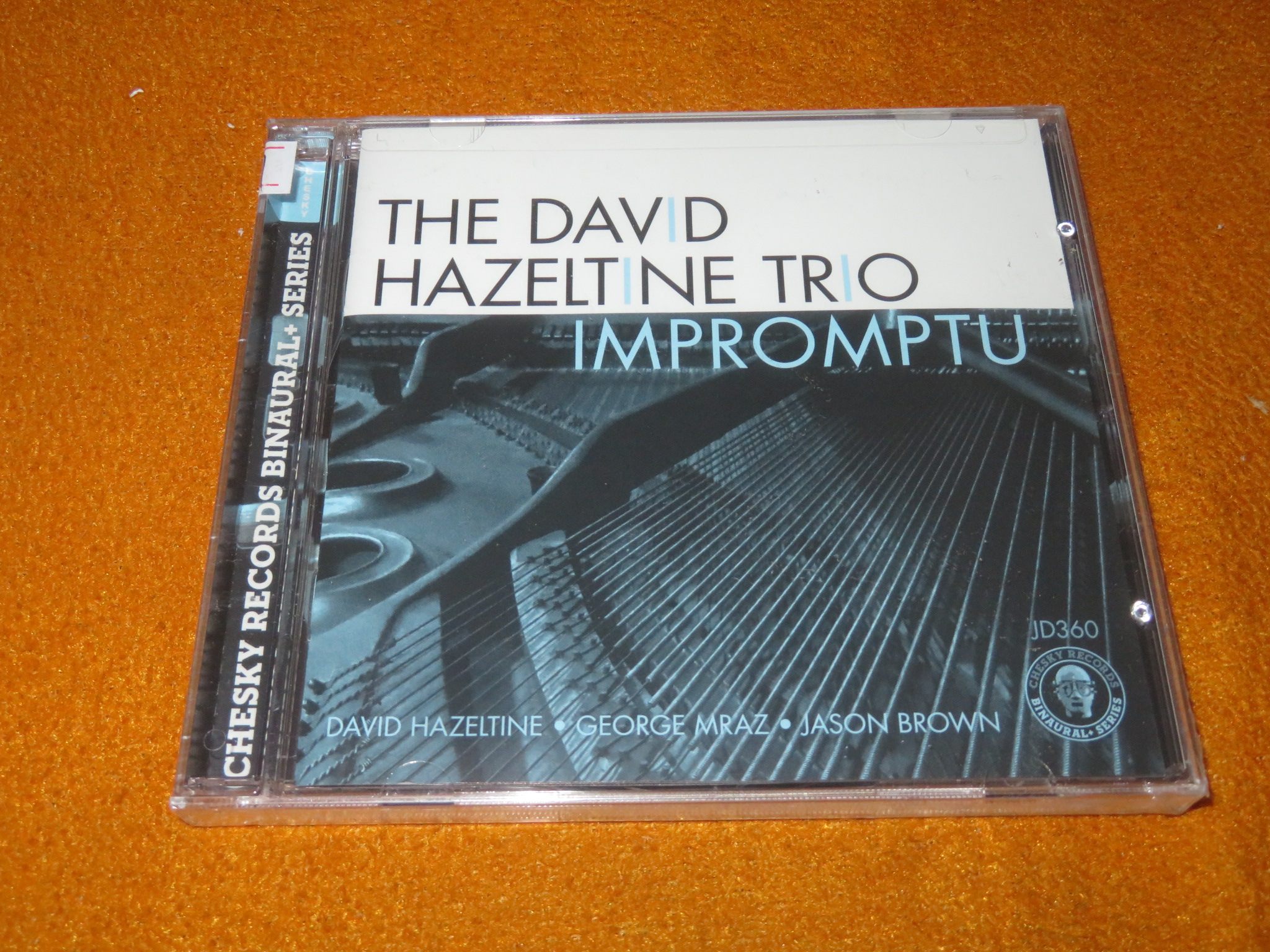 THE DAVID HAZELTINE TRIO IMPROMPTU M Edition not unsealed 63B120