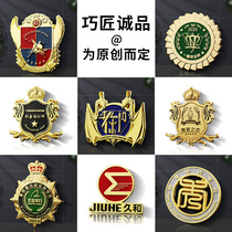 Metal badges custom badges medals custom brooch class school emblem commemorative coins custom logo badges medals