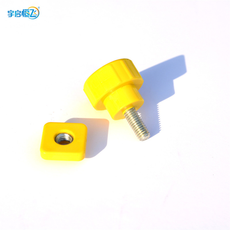 YQHF Woo Qi Hengfei FIBER CHANNEL CHANNEL CONNECTING COMPONENTS SPECIAL LOCK LEVER LOCK CAP SQUARE SCREW OPTICAL FIBER CHANNEL SCREW TAIL FIBER BRIDGE ACCESSORIES SPECIAL FIXED SCREW ROD WITH NUT