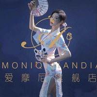 AM-3 Cheongsam+Mask+Fan Fan