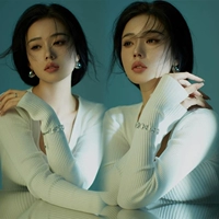 Вязаный топ