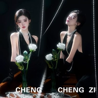 Платье, ожерелье