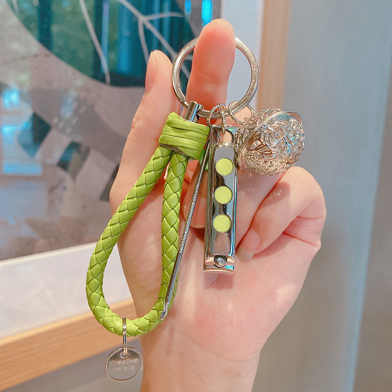 Key buckle with nail clippers Ear Spoon Suit Pins nail clippers Cut Ear Spoon Key Buckle Alloy Pendants