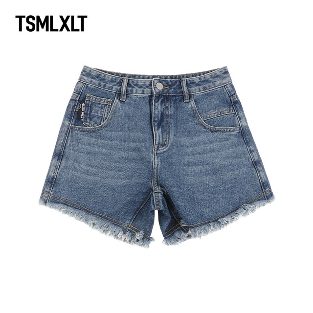 TSMLXLTTTBear ຊຸດສັ້ນ denim ແມ່ນຄົນອັບເດດ:, ເຢັນແລະ versatile.