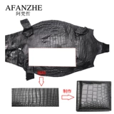 Бумажник, мужской вместительный и большой кошелек, Таиланд, из натуральной кожи