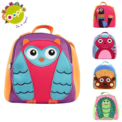 瑞士oops 幼儿园书包3-8岁儿童女孩宝宝可爱男童双肩小书包潮背包