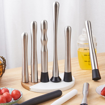 Stainless steel fruit juice stick pounded popsicle mashed lemon tea special hammer Stick Bar special milk tea shop ice hammer