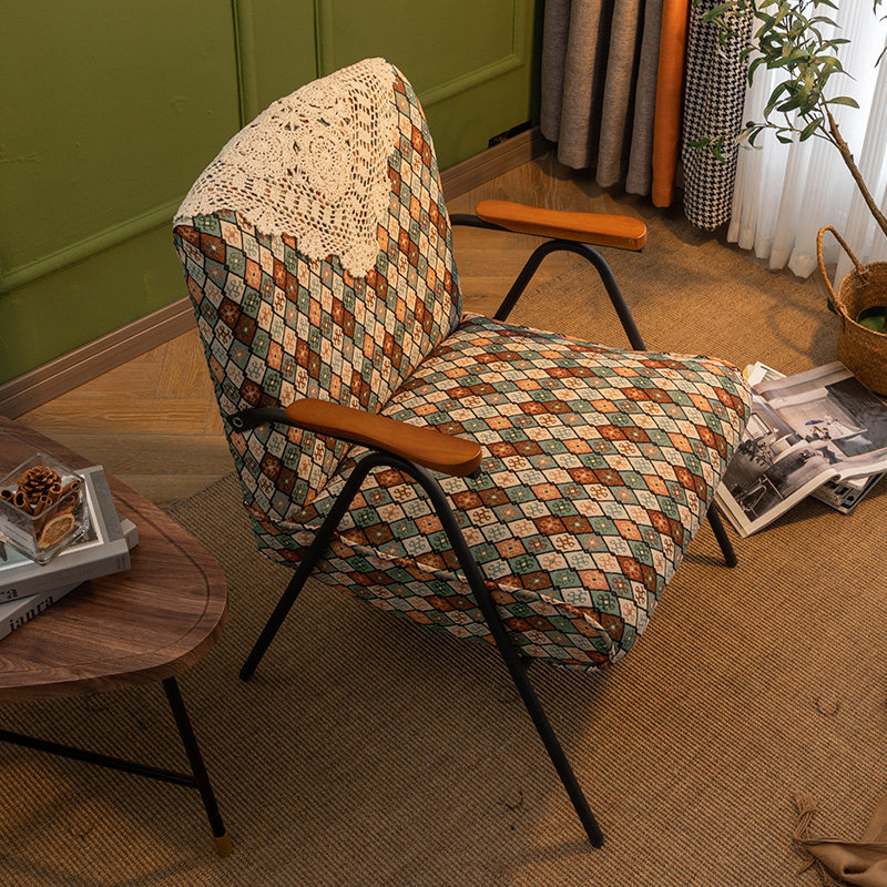 Single Sofa Chair American Countryside Comeback Gothic style Gothic wind minimalist sofa chair Home Balcony Living Room Leisure Chair