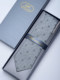 Silver-Gray Silk Tie for Men, Formal Business Attire, Mulberry Silk, High-End Suit, Premium Hand-Tied, Luxury Gift Box, Light Luxury