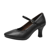 Танцующие туфли, высокая обувь для тренировок, из натуральной кожи, мягкая подошва