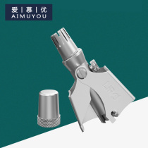 Cut Nose Hair Scissors Mens Nose Hair Scissors Repair Nose Fur Round Head Stainless Steel Safe Manual Nose Hair Trimmer Suit