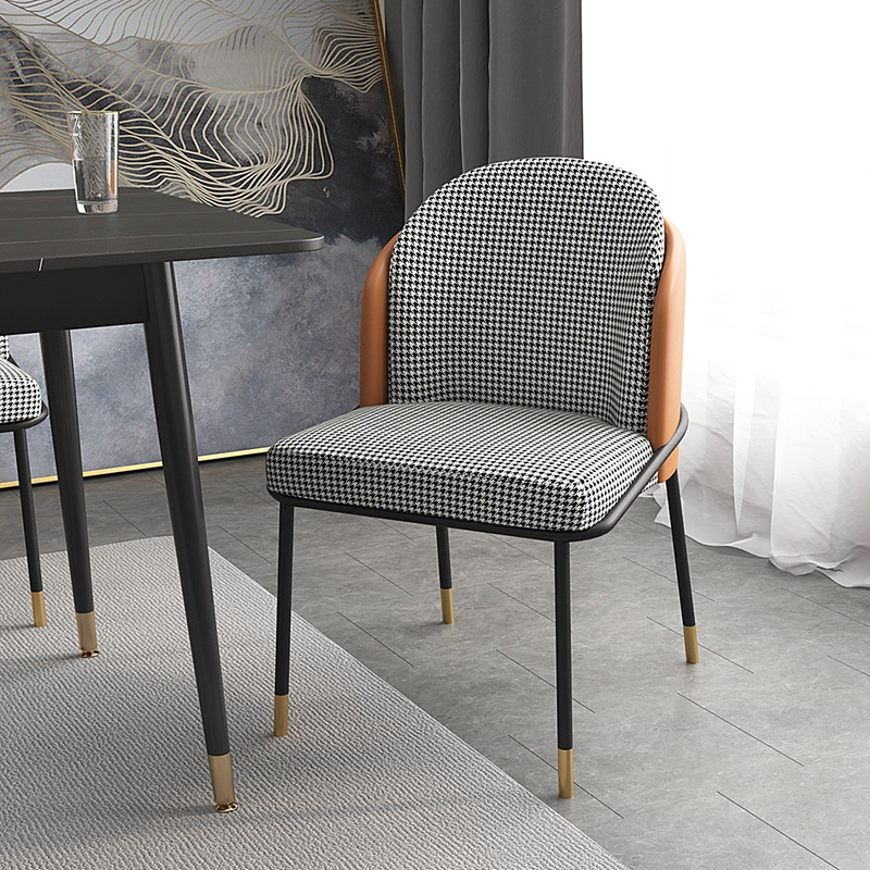 Nordic home bedroom dining room chair makeup chair modern minimalist dressing table chair desk net red light luxury dining chair