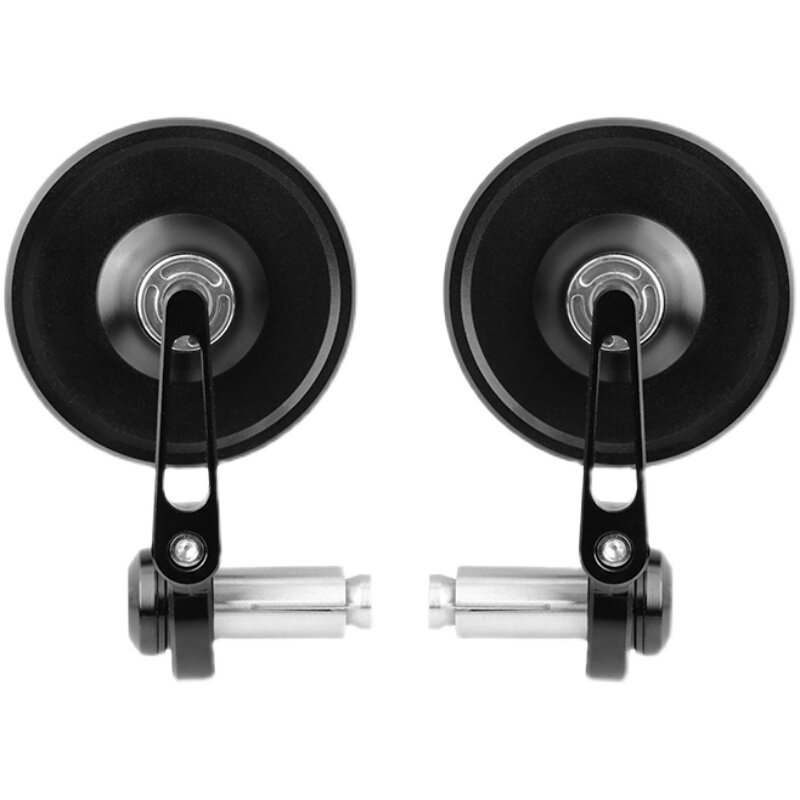 Wholesale Kaixuan 660 Trident reflector modified retro round mirror CNC aluminum alloy handle mirror rearview mirror