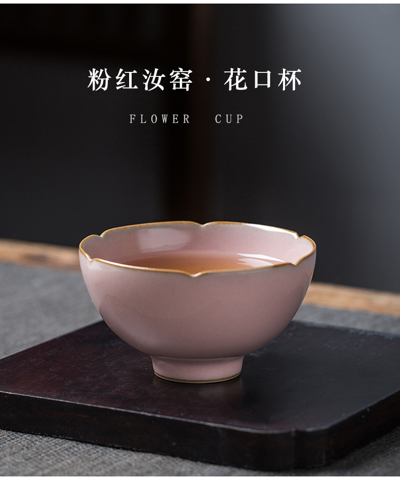 Your up 2 tureen only a single large pink slicing can raise jingdezhen pure manual tire pressure thick hand make tea bowl