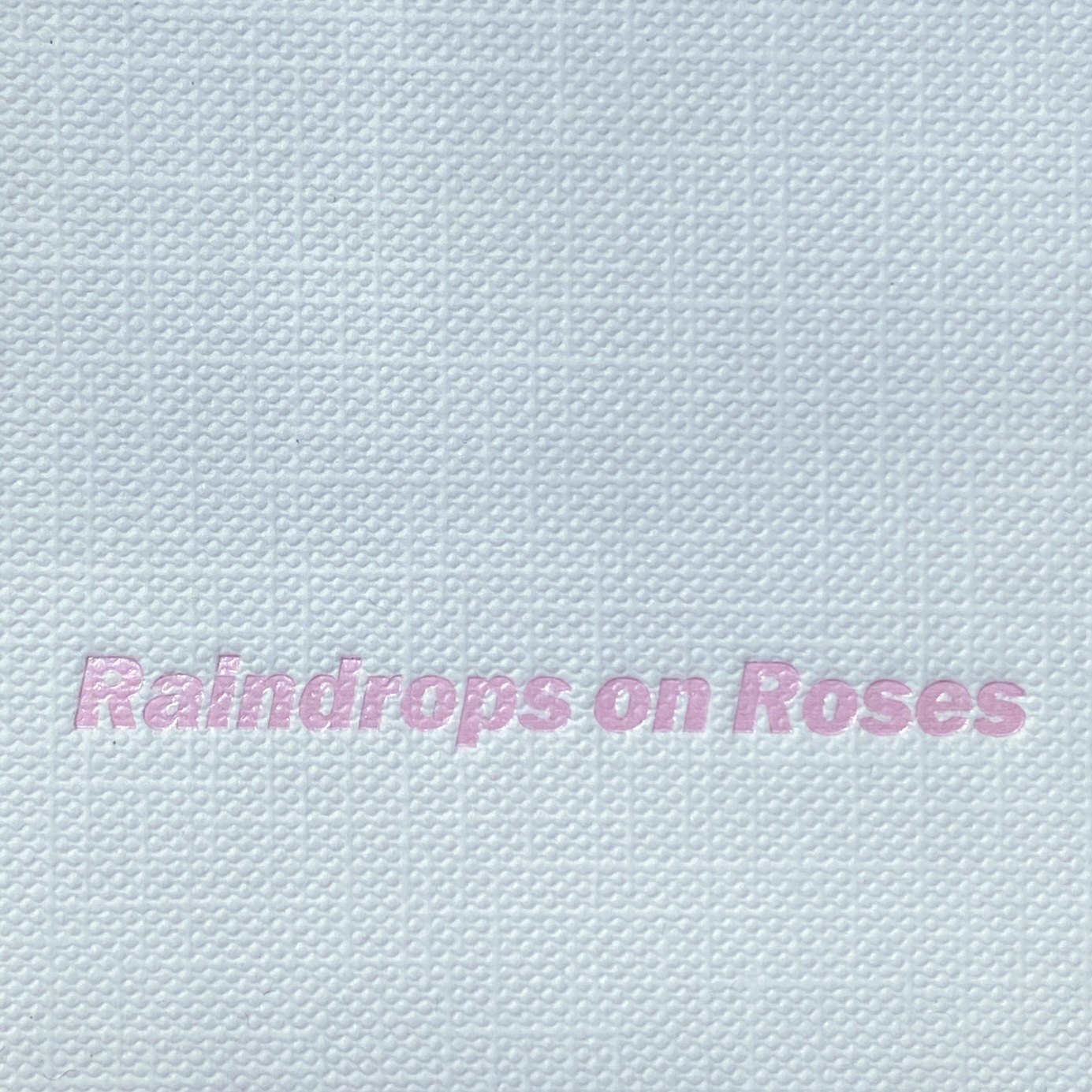 Raindrops on Roses