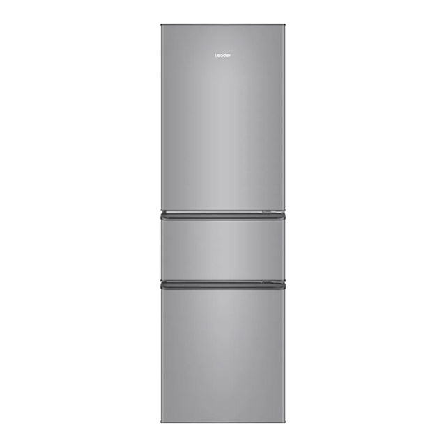 Leader/Commander Bcd-218Llc3Ezs9 Three-Door Energy-Saving Household Small Refrigerator, Ultra-Thin Refrigerator