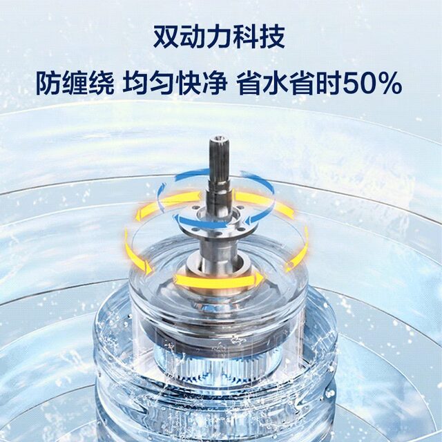 Haier Xqs100-Bz659 Pulsator Washing Machine 10kg Large Capacity Household Fully Automatic Direct Drive