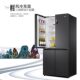 Haier BCD-465WGHTDEDS9 cross-door refrigerator first-level dual-frequency black gold purification