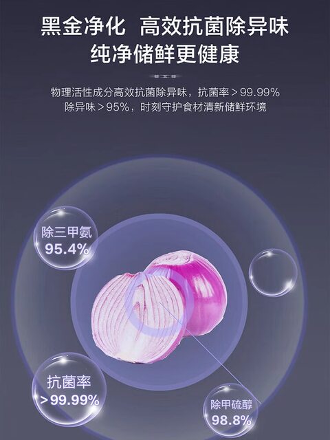 Haier Bcd-620Wghssedwv Double-Door 620-Liter Upgraded Household Frost-Free Refrigerator with Air Cooling